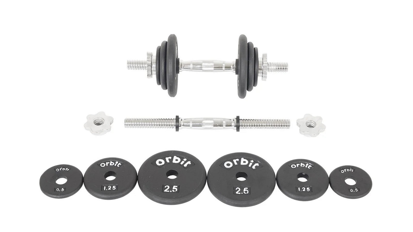 Orbit Fitness	20kg Dumbbell Spin-Lock Set