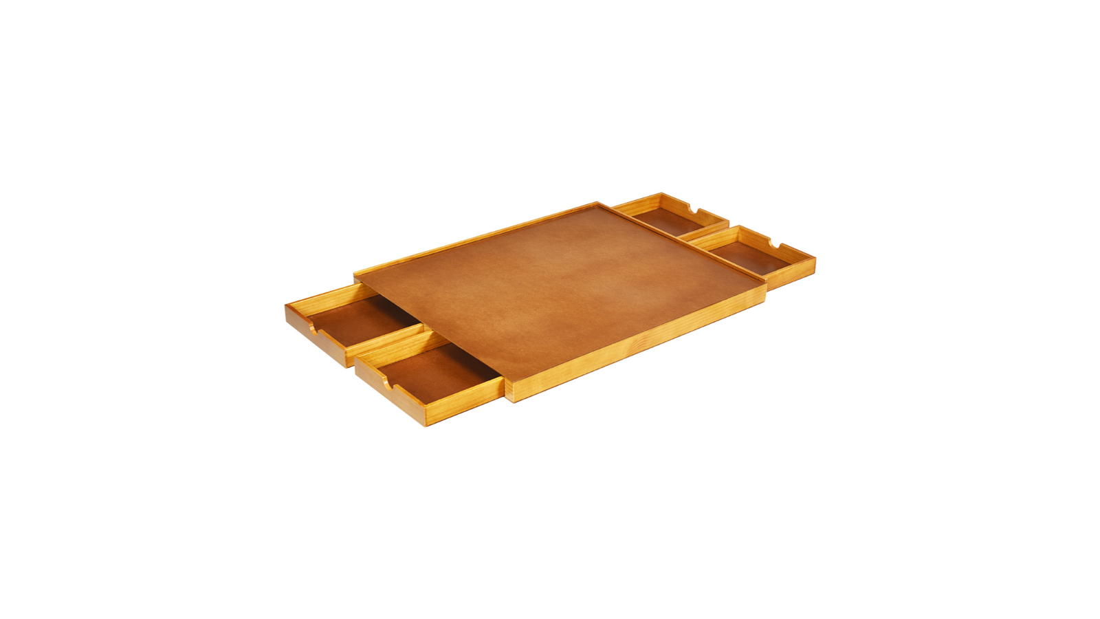 Costway 1500 Piece Wooden Puzzle Table with 4-Drawers Puzzle Board Tray