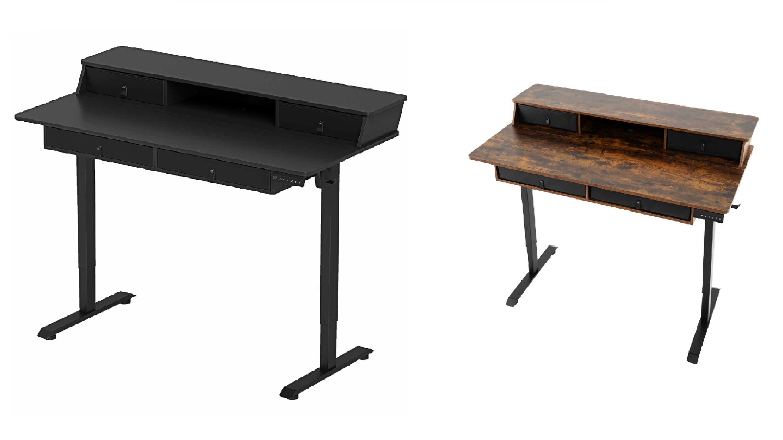 Costway 140 x 69cm Adjustable Electric Standing Desk