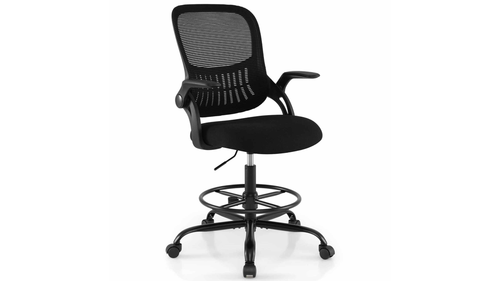 Costway Adjustable Mesh Office Chair - Black