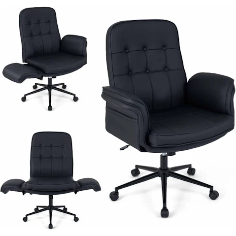 Costway Adjustable Criss-Cross Office Chair