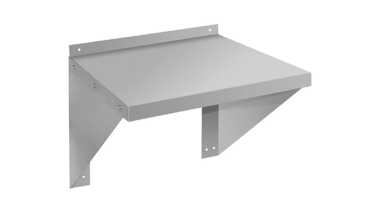 Vogue Large 430 Grade Stainless Steel Microwave Shelf 