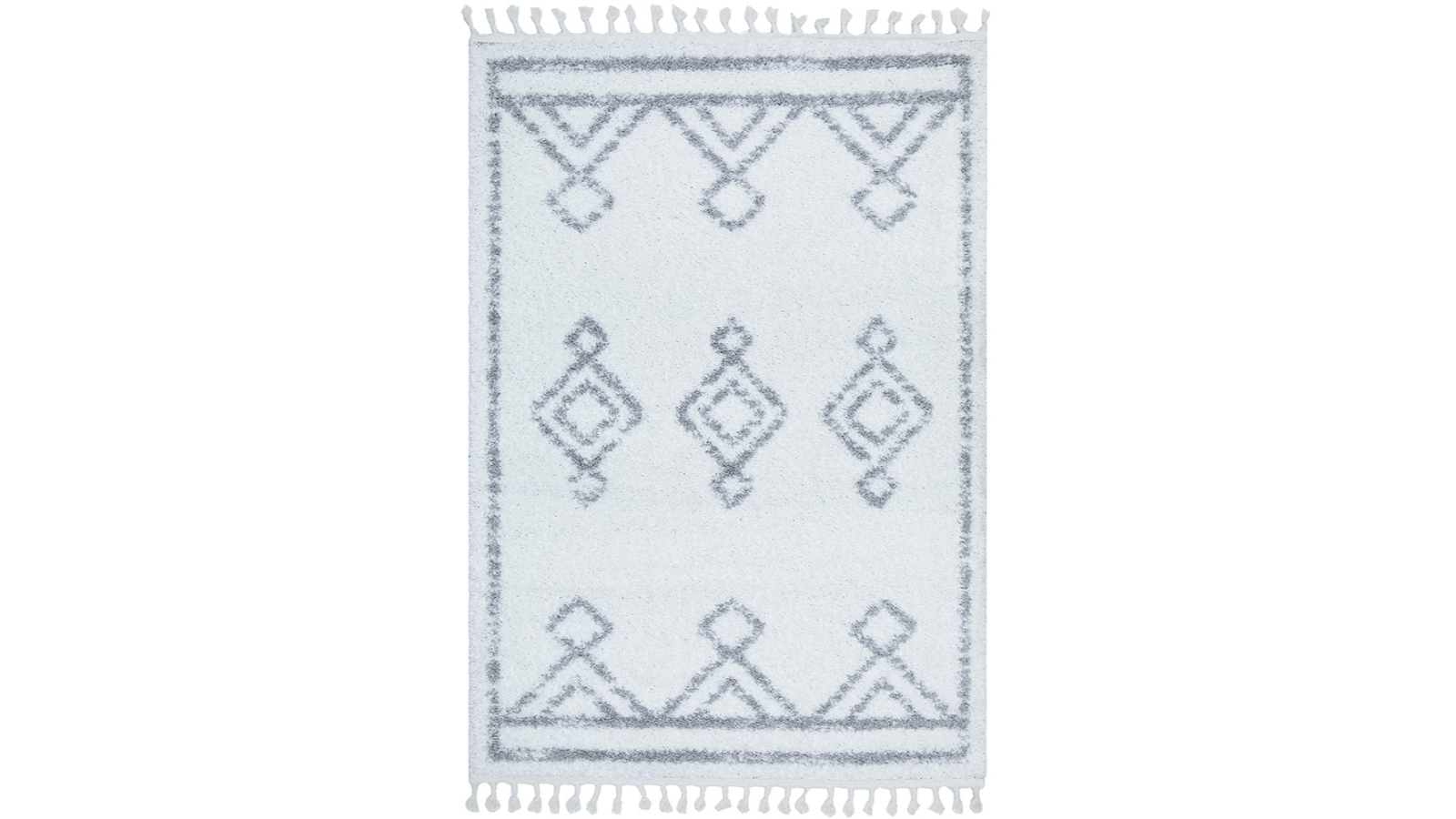 The Weave Studio Zarevo Temara White Rug - 330 x 240cm