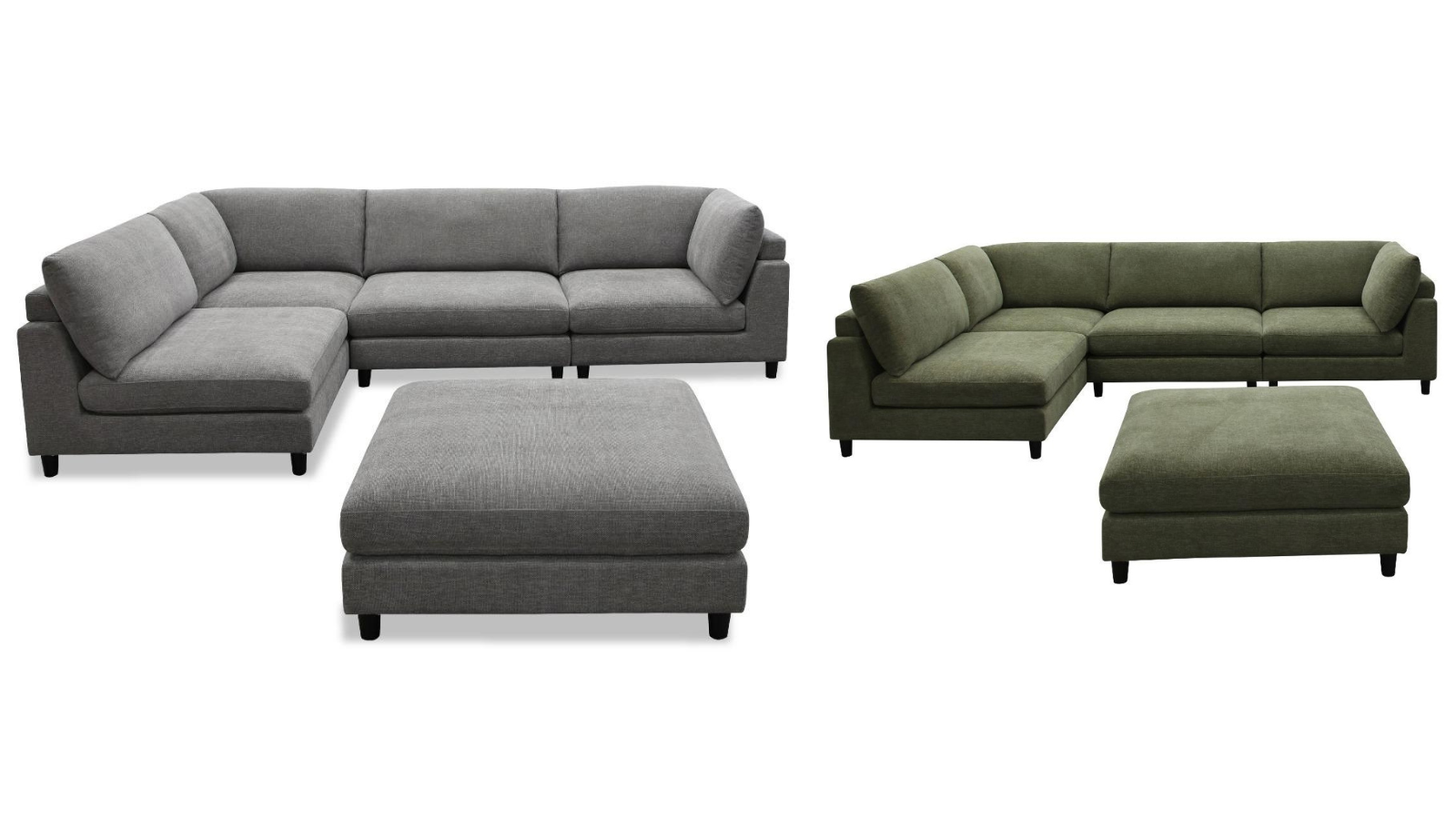 Portabella 5-Piece Fabric Modular Lounge Suite