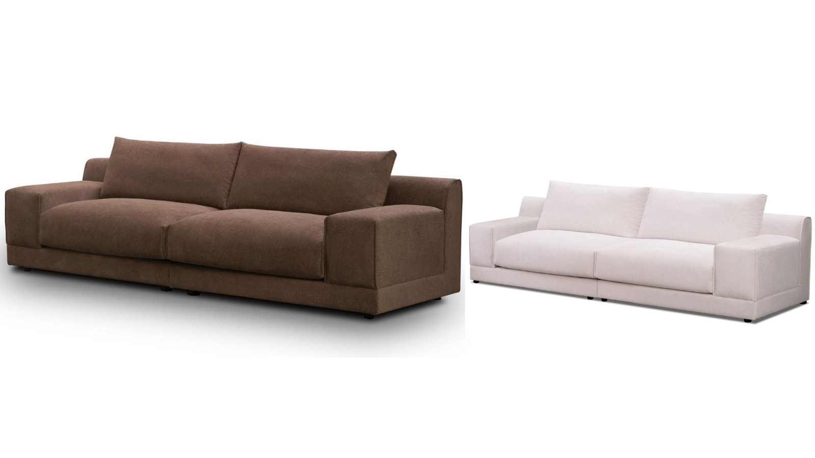 Sereno 3-Seater Fabric Sofa