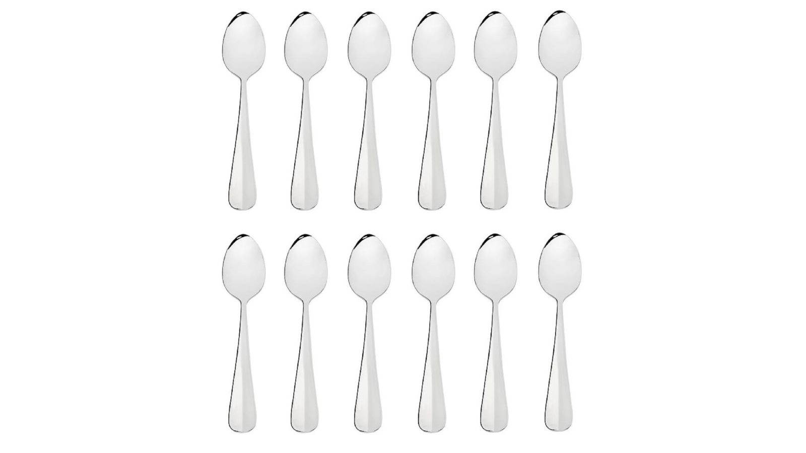 Stanley Rogers Baguette Coffee Spoons - 12 Pieces