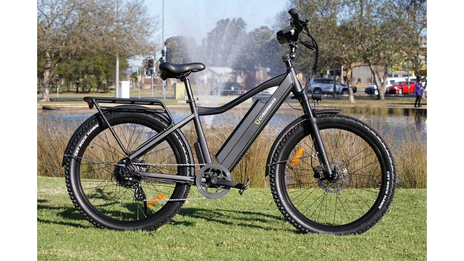 Cyberbikes Obsidian The Dark Horse Bike Harvey Norman