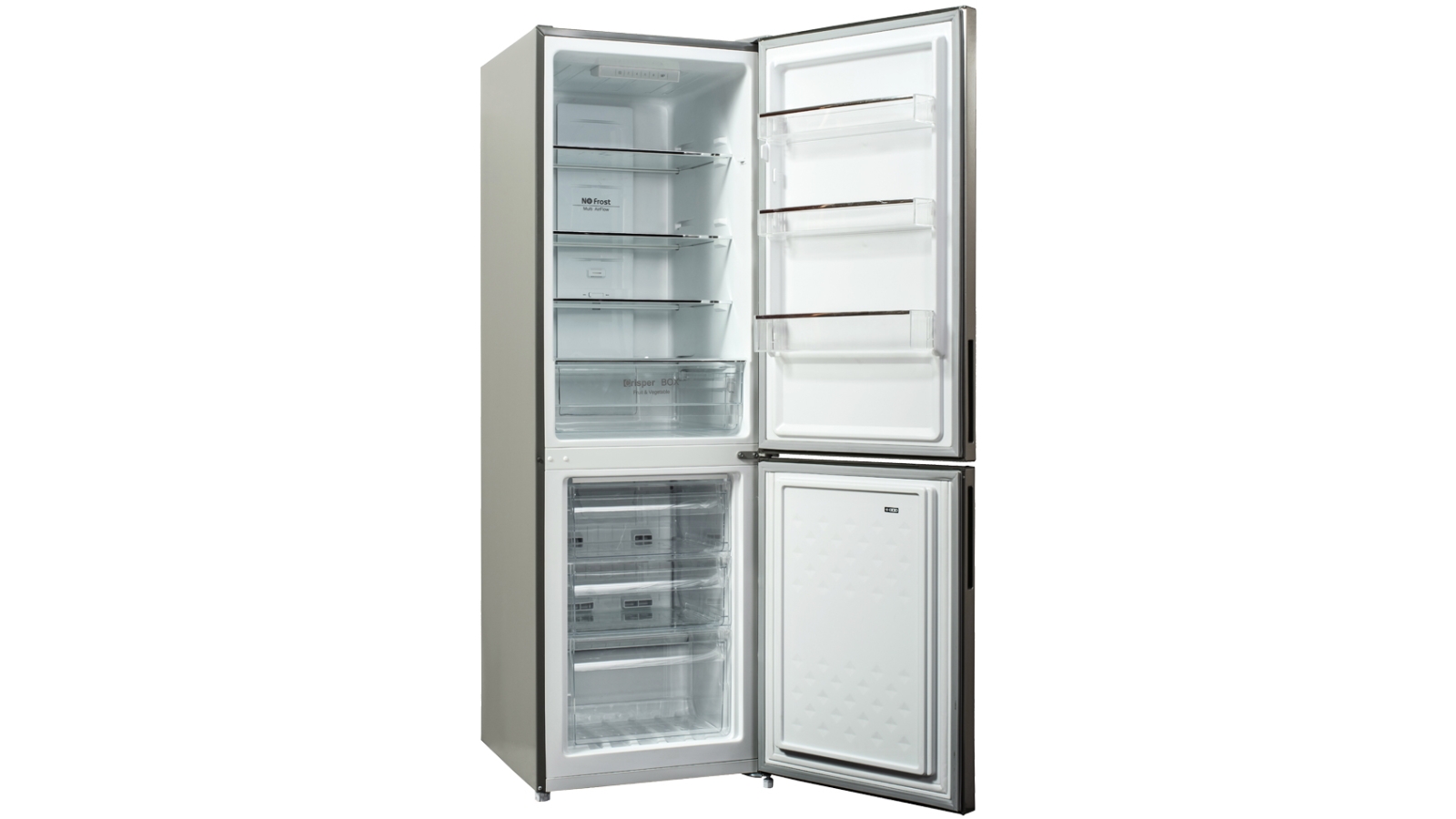 CHiQ 231L Bottom Mount Fridge Silver Harvey Norman