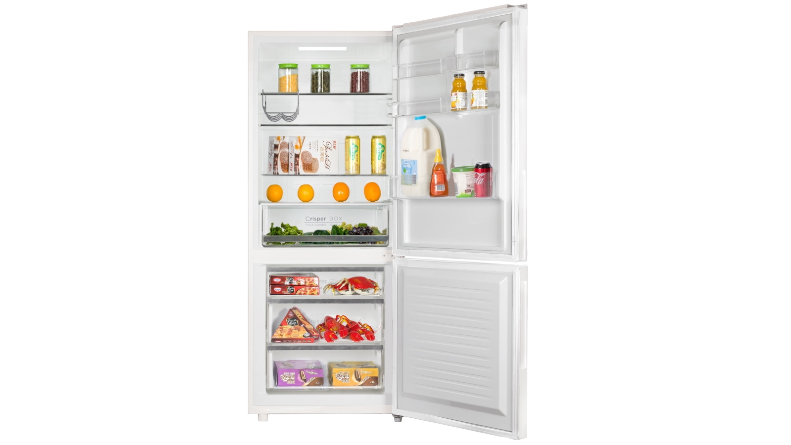 CHiQ 396L Bottom Mount Fridge White Harvey Norman