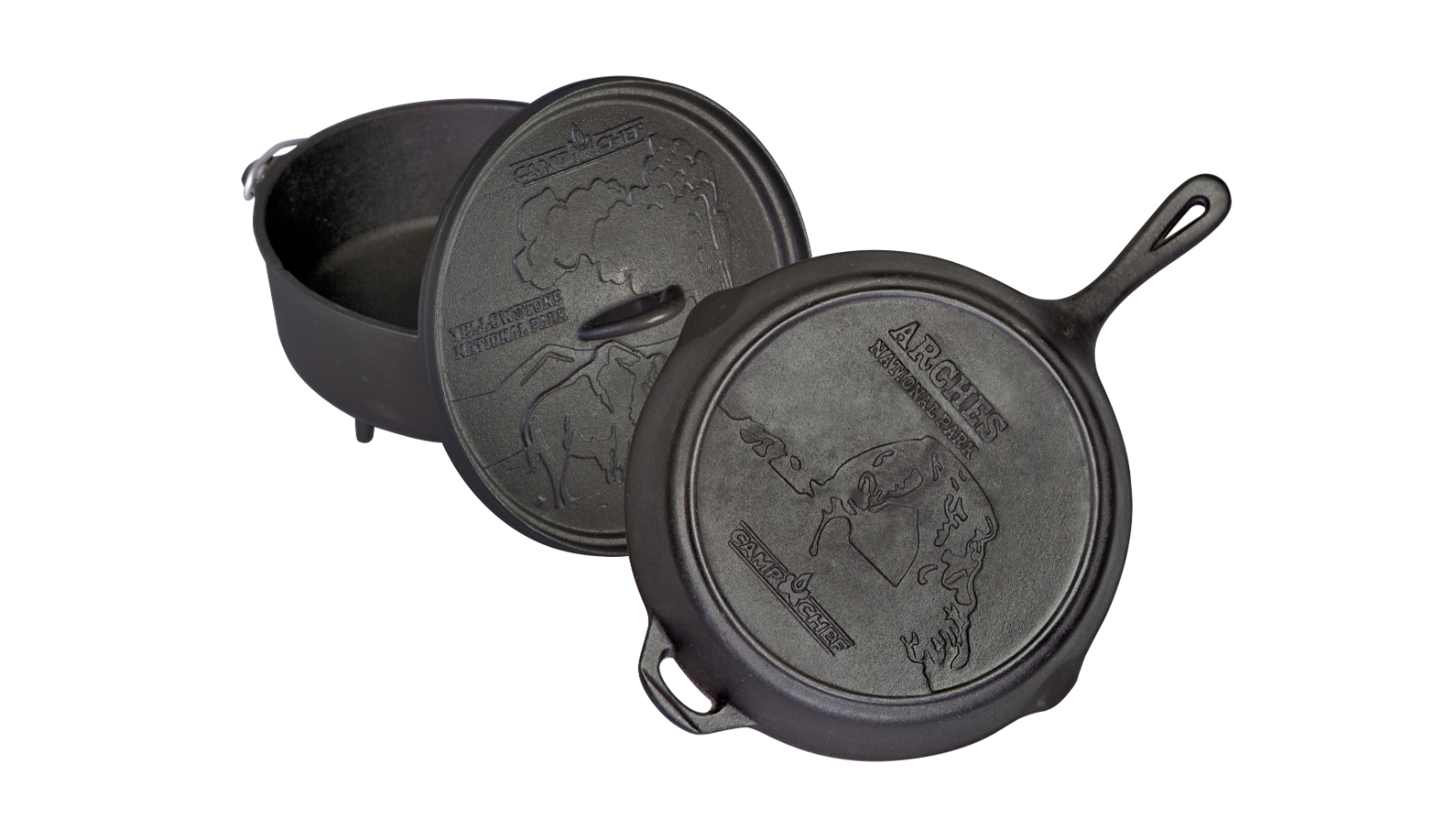 Camp Chef National Parks Cast Iron Set