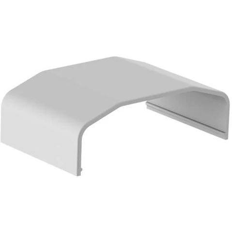 Brateck 64x21.5x40mm Plastic Cable Cover Joint - White