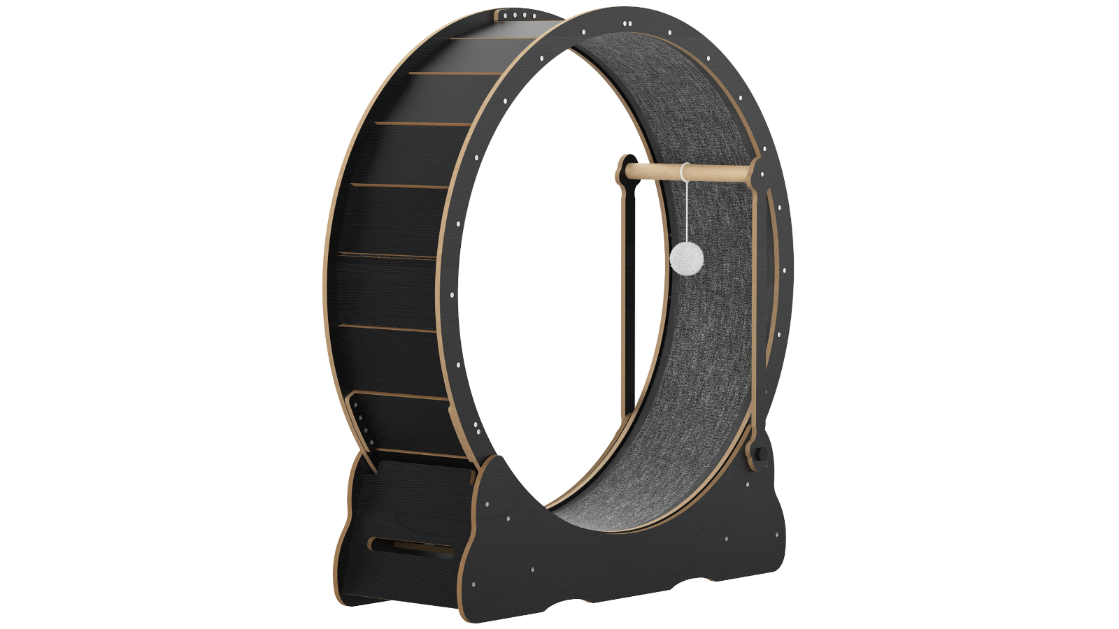 Advwin 2-in-1 Cat Exercise Wheel with Teaser