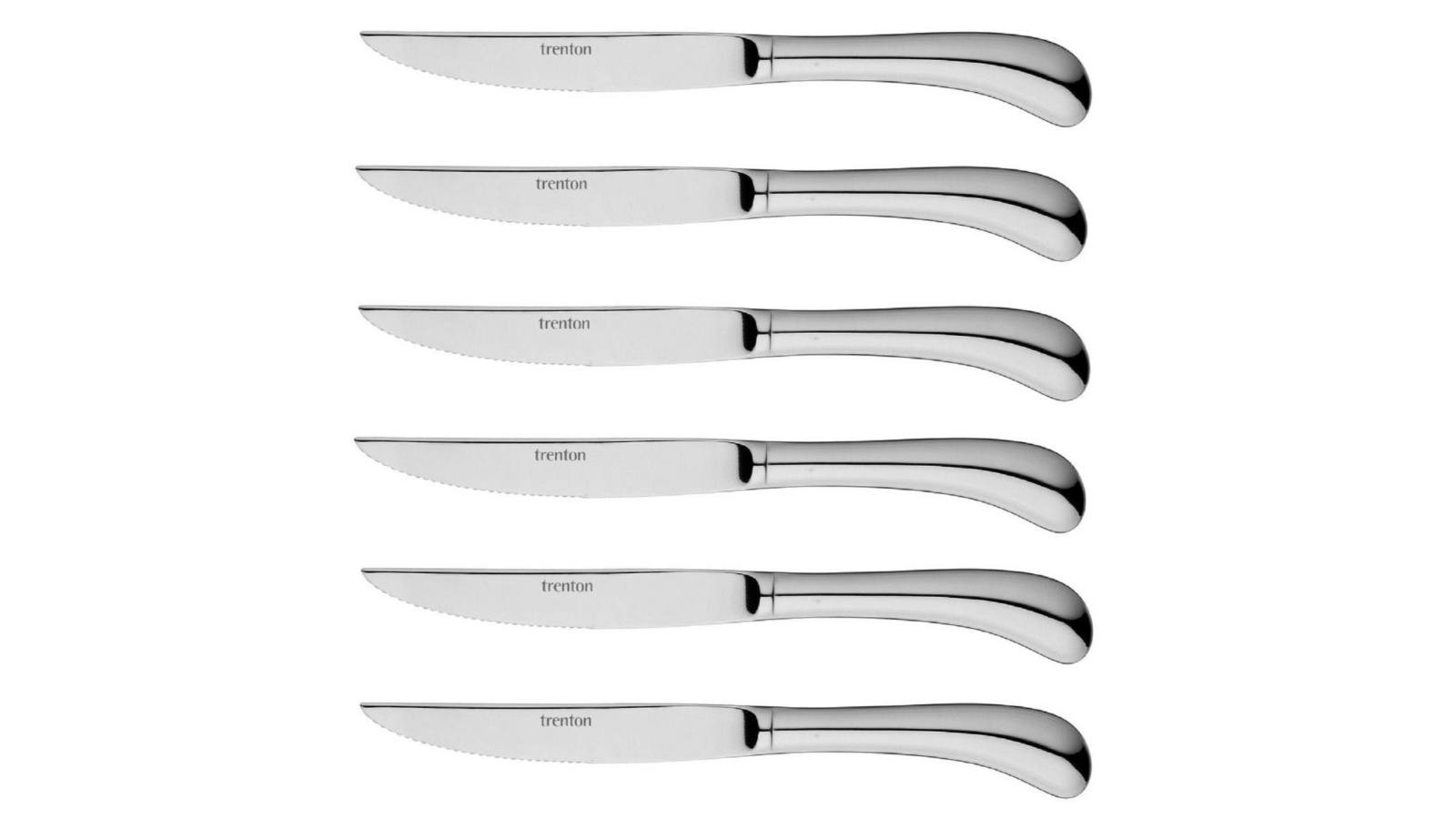 Trenton Set of 12 Steak Knife Pistol Grip