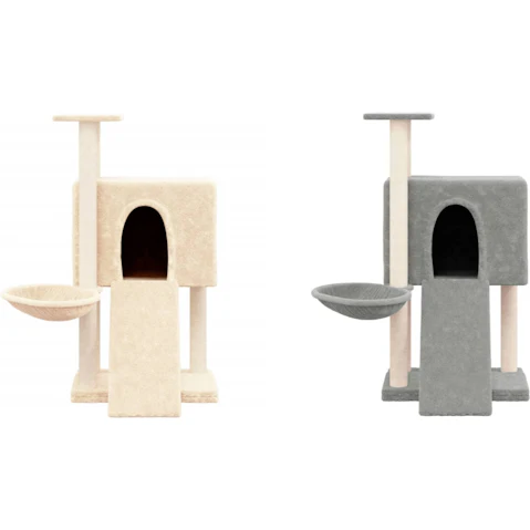 vidaXL 96cm Cat Tree with Sisal Scratching