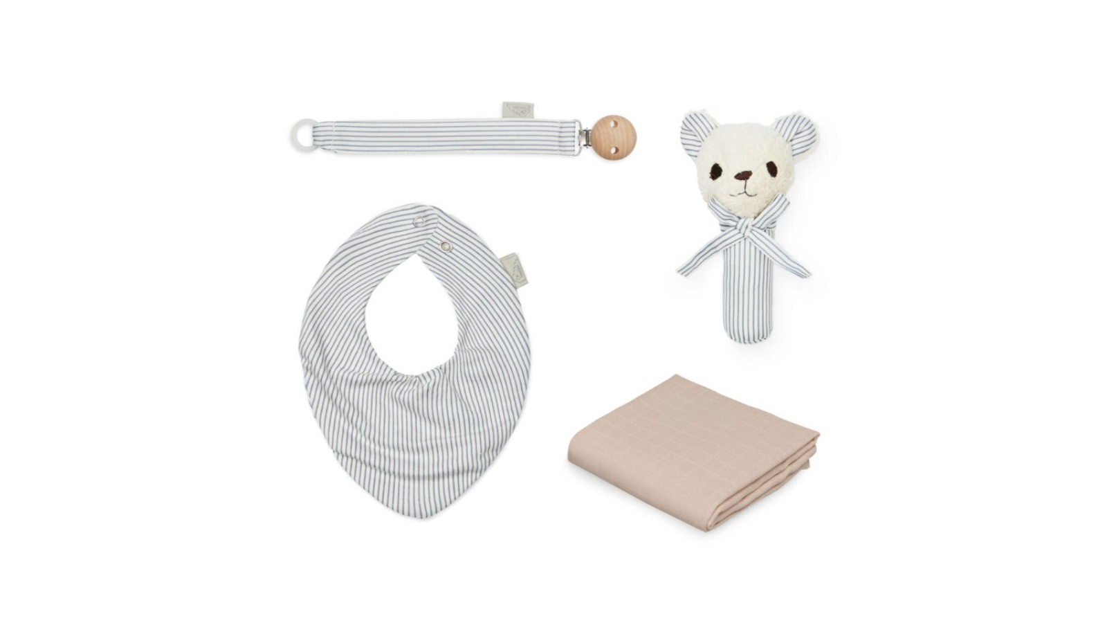 Cam Cam Copenhagen Classic Blue Stripes Baby Essentials Gift Box