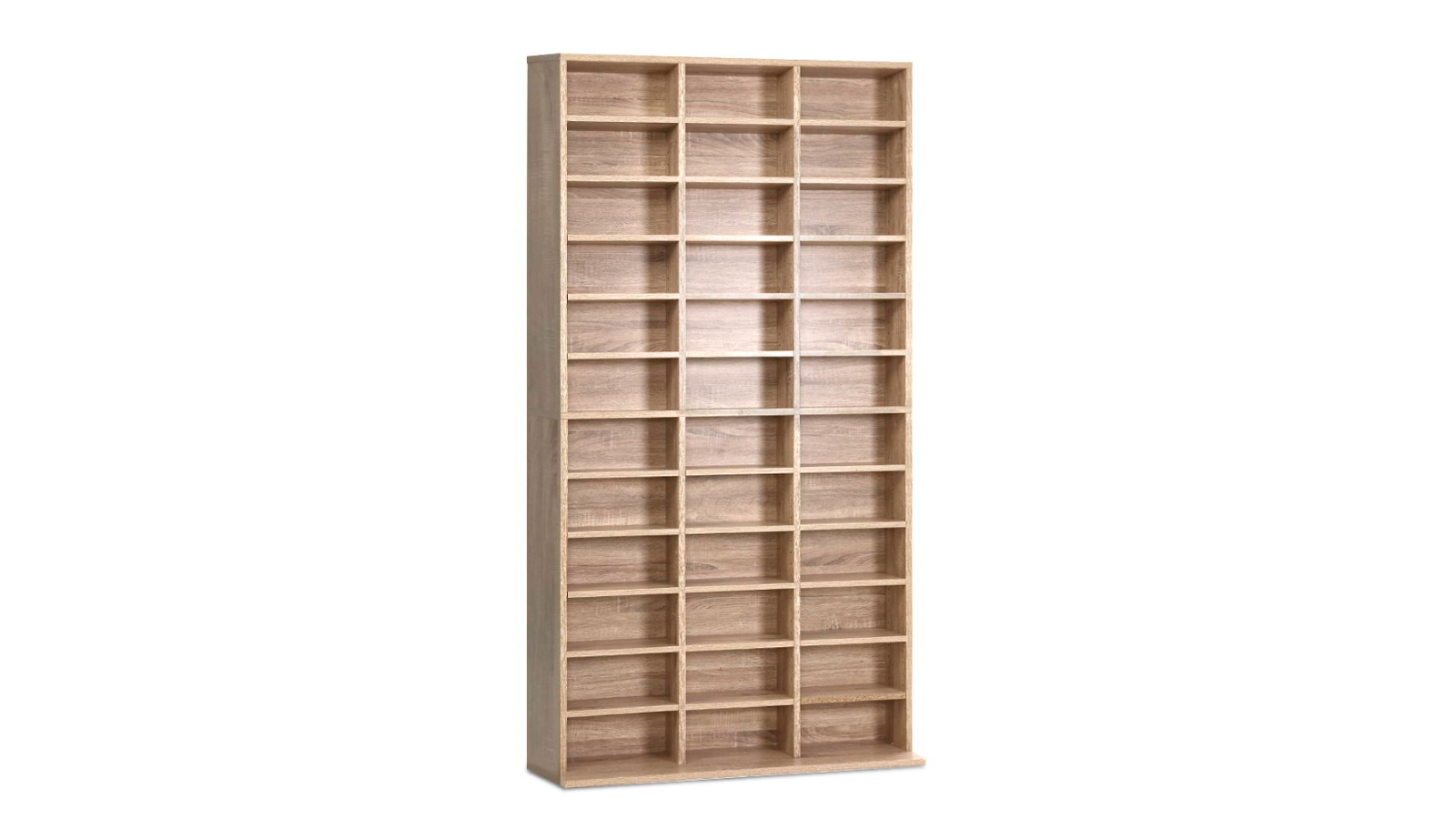 Artiss Bookshelf CD Storage Rack - Oak