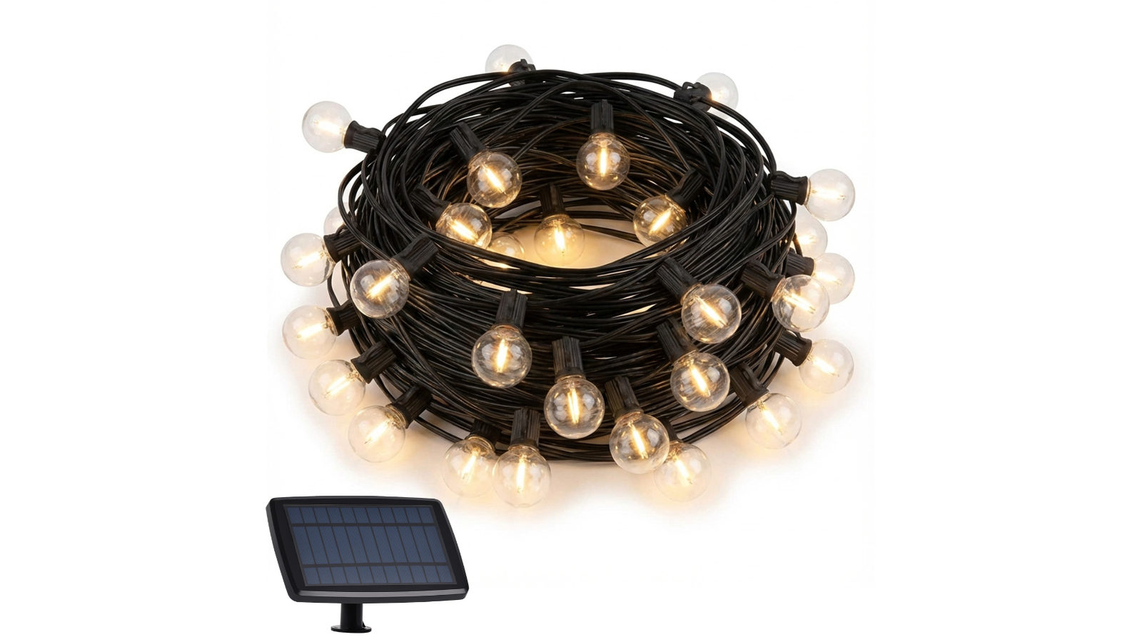 Advwin 15metre Waterproof Solar String Light with 25 LED Bulbs