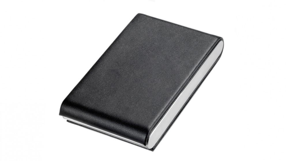 Troika Midnight Business Card Case