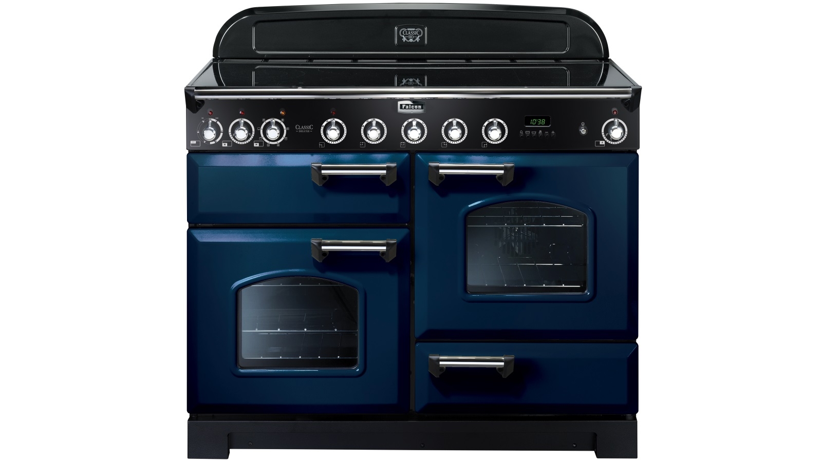 Falcon Classic Deluxe 1100mm Chrome Fitting Induction Range ...