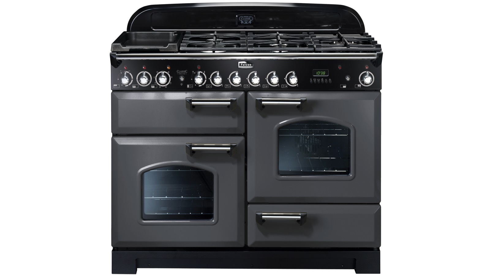 Falcon Classic Deluxe 1100mm Brass Fitting Dual Fuel Freestanding