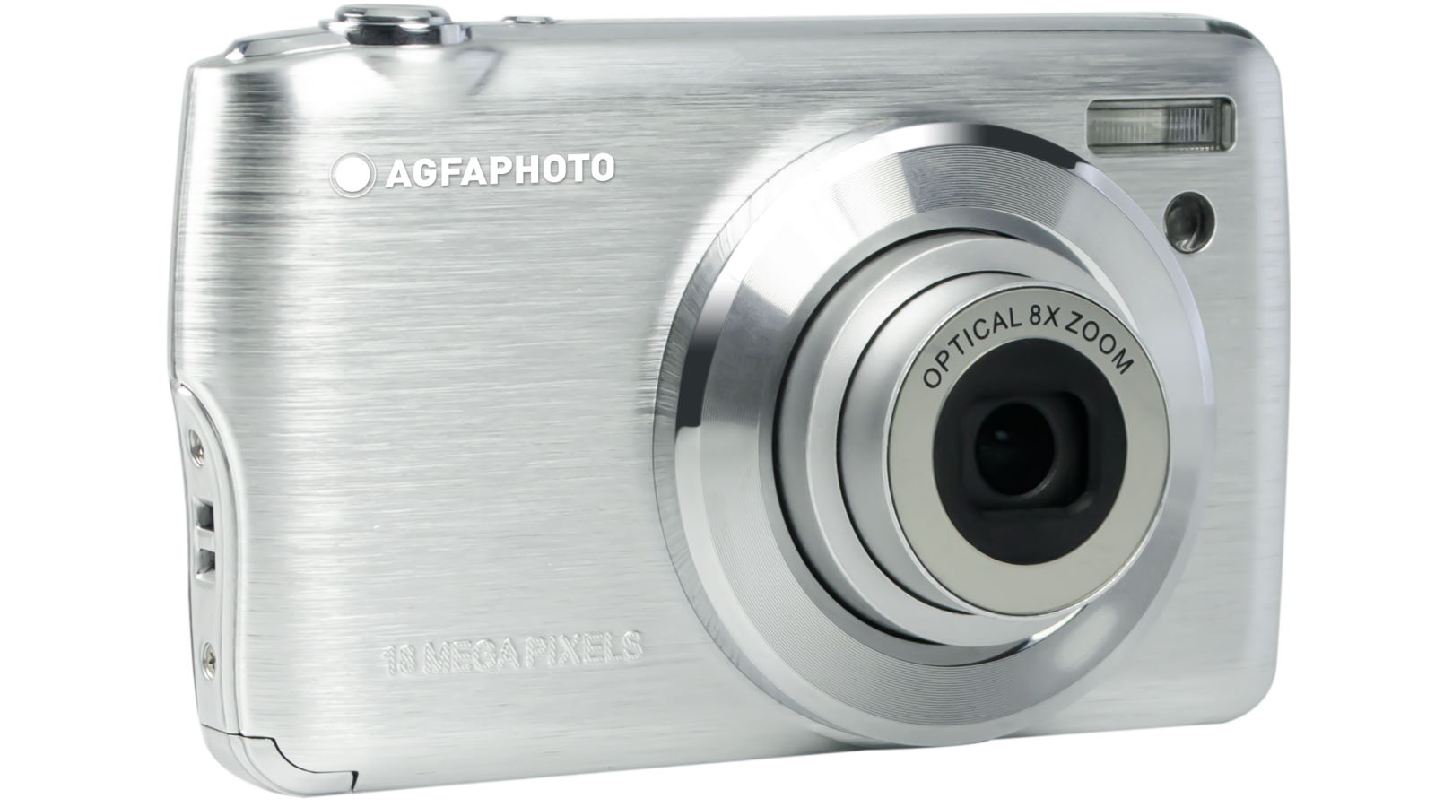 AgfaPhoto Realishot DC8200 Digital Camera with Bag and 16GB Card - Silver
