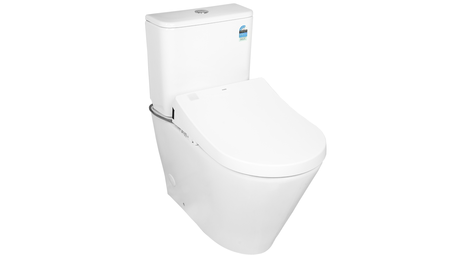 B and H Dara Back to Wall Toilet Suite with TOTO S7 Washlet
