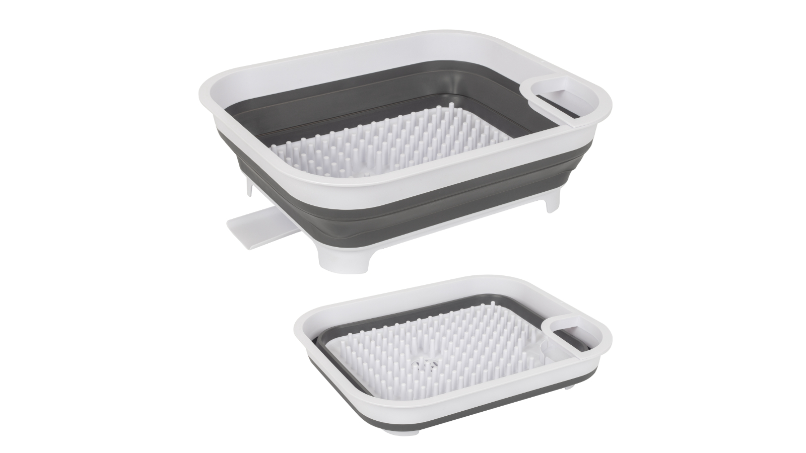 Hacienda Collapsible Dish Rack with Utensil Section