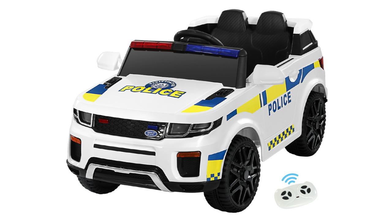 Svan Ride On Police 2024 seat is removable to store toys