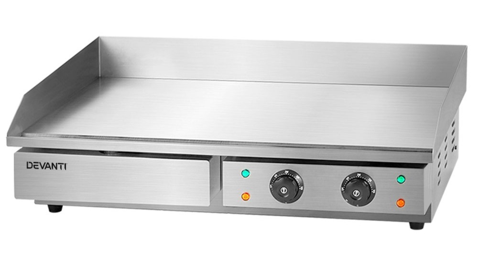 Devanti Commercial Electric Griddle BBQ Harvey Norman