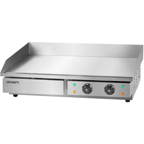 Devanti Commercial Electric Griddle BBQ