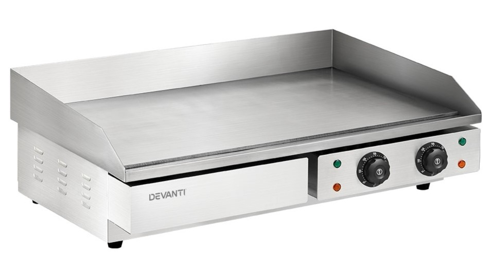 Devanti Commercial Electric Griddle BBQ Harvey Norman