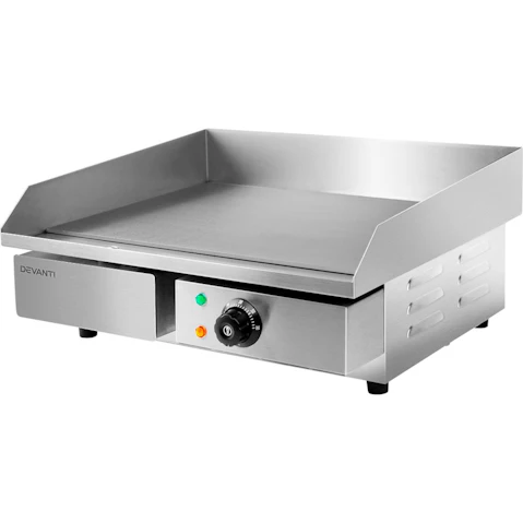Devanti Stainless Steel Grill Pan BBQ