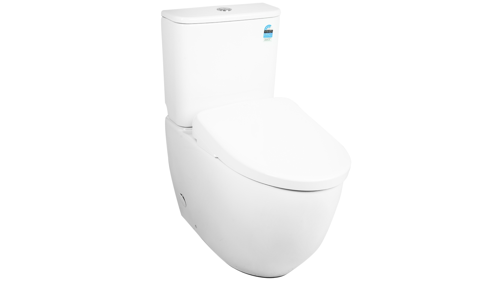B and H Elong Back to Wall Toilet Suite with Toto S7 Washlet CCT