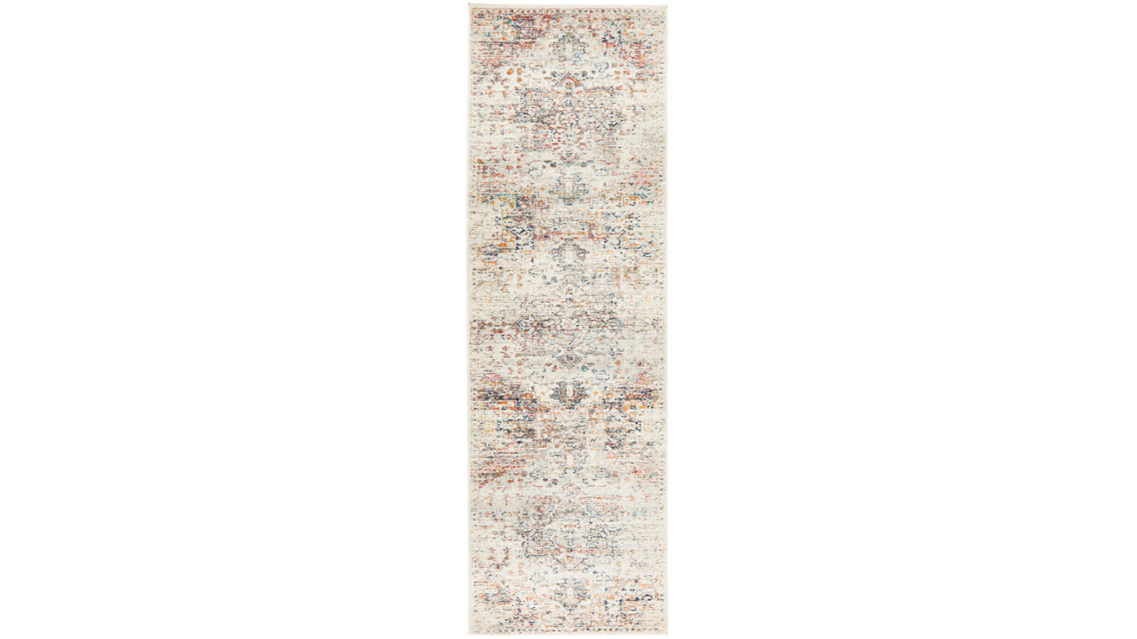 The Weave Studio Centrixa 911 Silver Runner Rug - 400 x 80cm