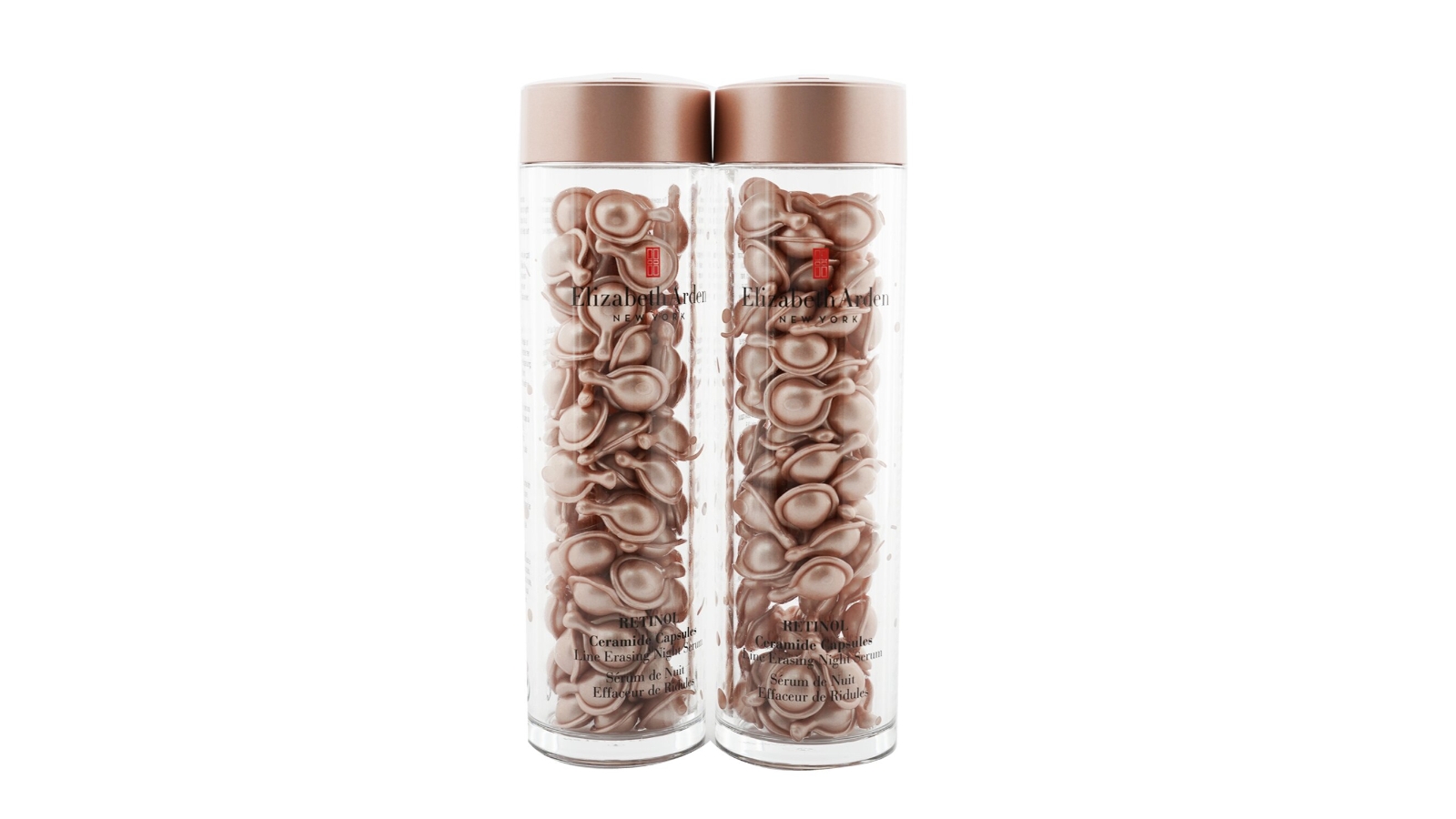 Elizabeth Arden Ceramide Retinol Capsules - Line Erasing Night Serum Duo -2x90caps