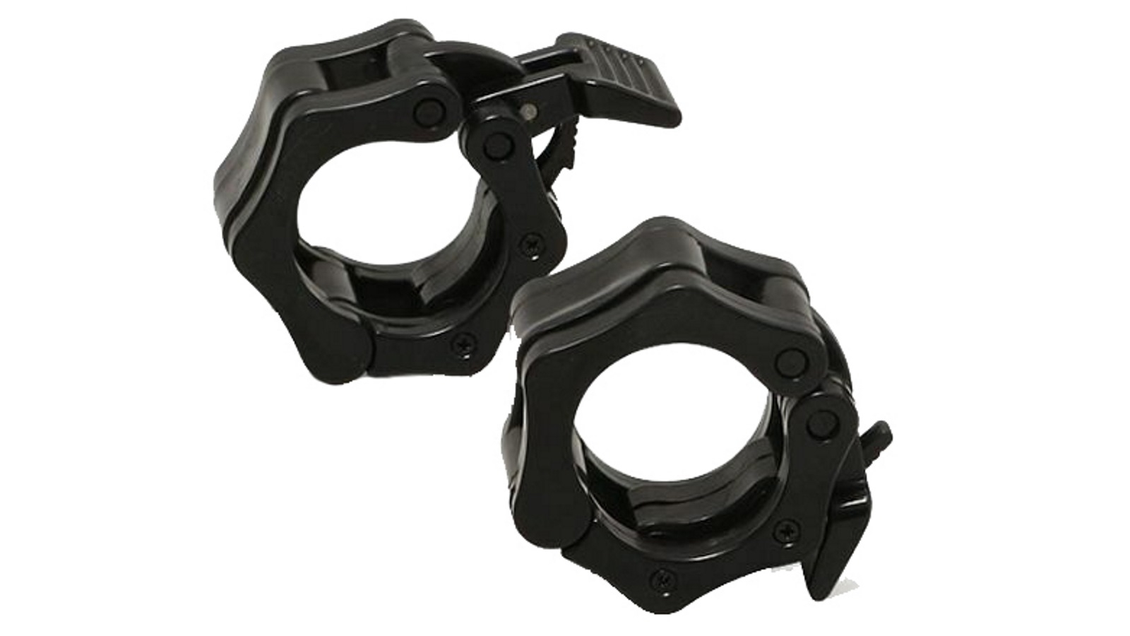 Morgan Sports 50mm Olympic Barbell Snap Latch Collar - Pair