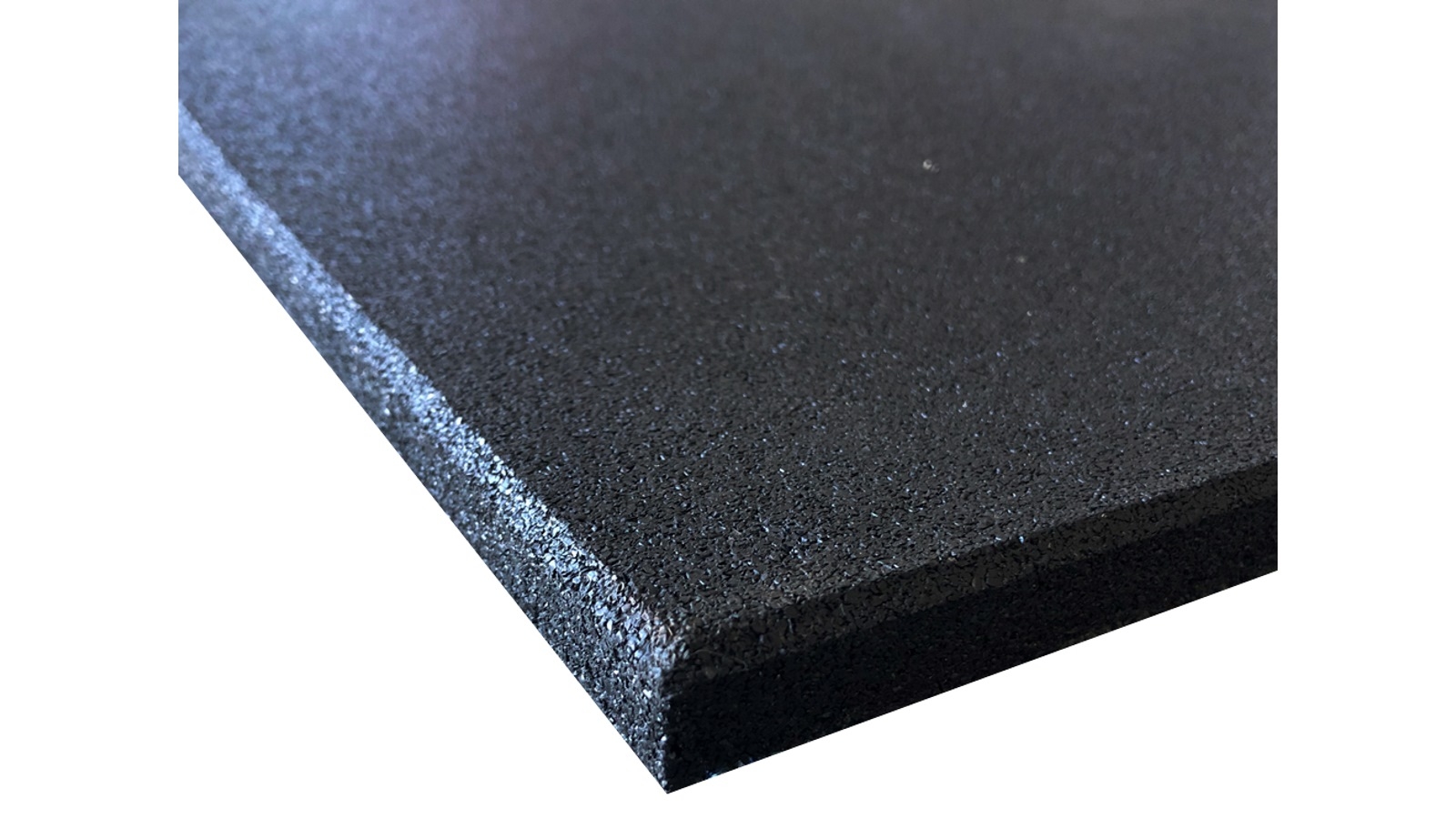 Morgan Sports 1mx1mx15mm Commercial Grade Compressed Rubber Floor Tiles