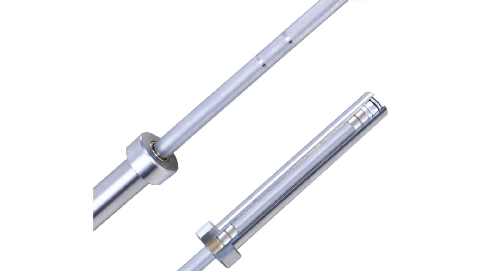 Morgan Sports 15kg Women's Harden Chrome Olympic Barbell - 550kg Max