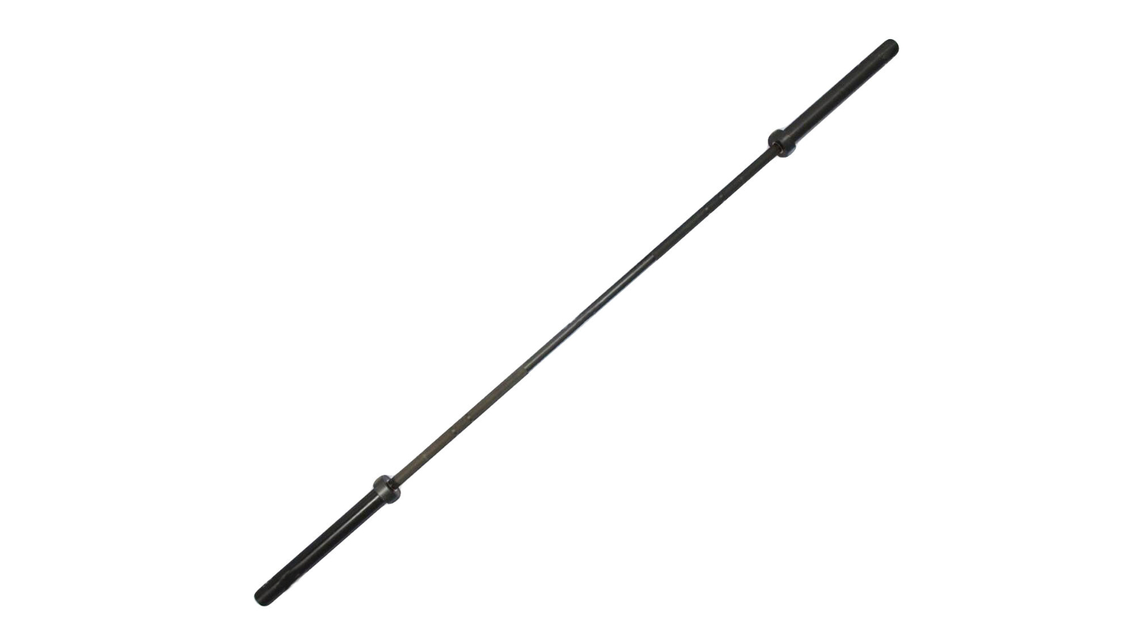 Morgan Sports 15kg Ladies Harden Chrome Olympic Barbell - Black