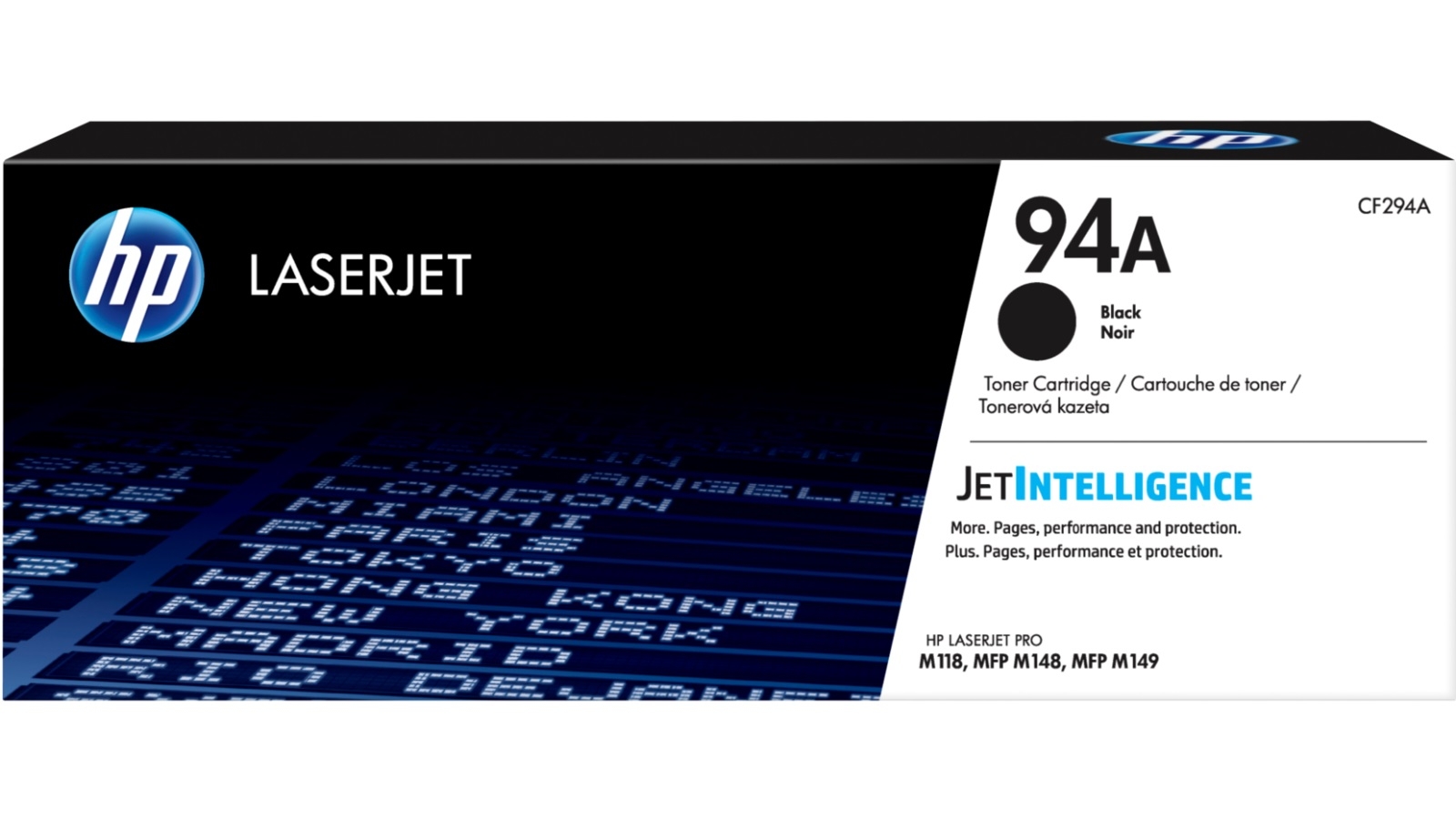 HP 94A Black LaserJet Toner Cartridge
