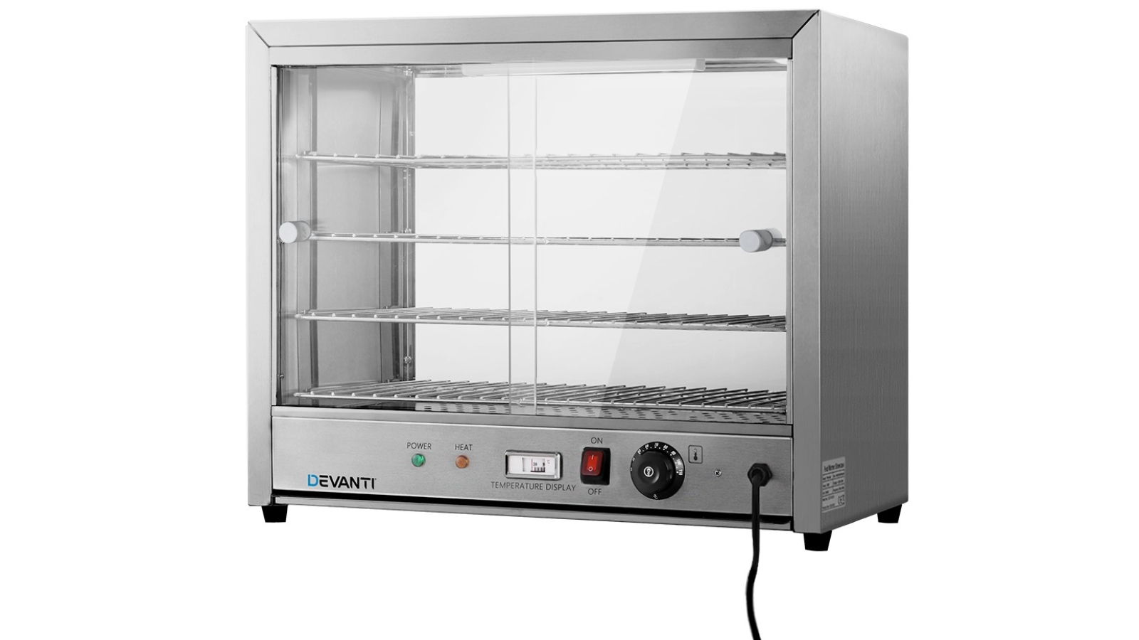 Devanti 4Tier Commercial Electric Food Warmer Harvey Norman