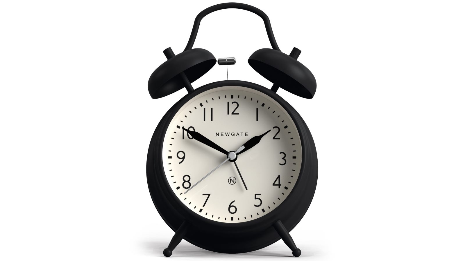 Newgate New Covent Garden Alarm Clock - Black