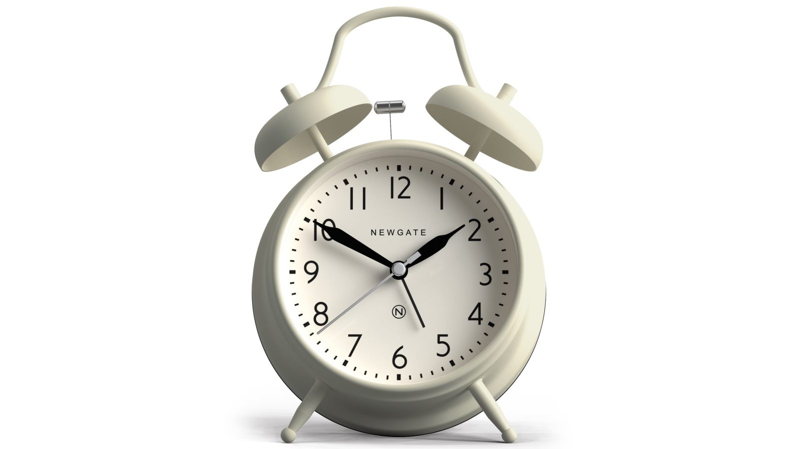 Newgate New Covent Garden Alarm Clock - White