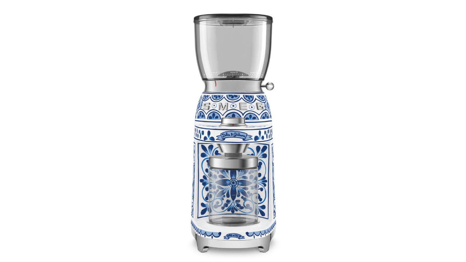 Smeg Dolce and Gabbana Coffee Grinder - Blu Mediterraneo