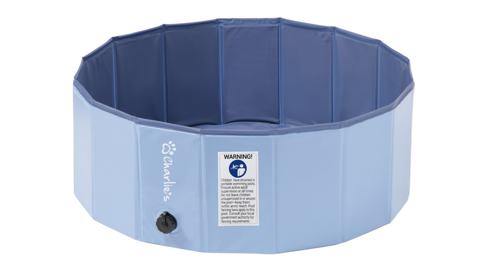 Charlie's Splash Society Portable Dog Pool