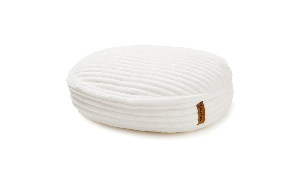 Charlie's Cream Cloud Crushed Foam Dog Bed - Small