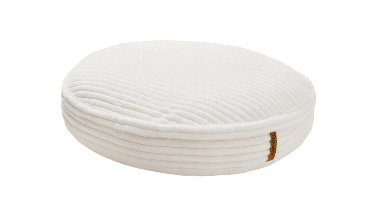 Charlie's Cream Cloud Crushed Foam Dog Bed - Large