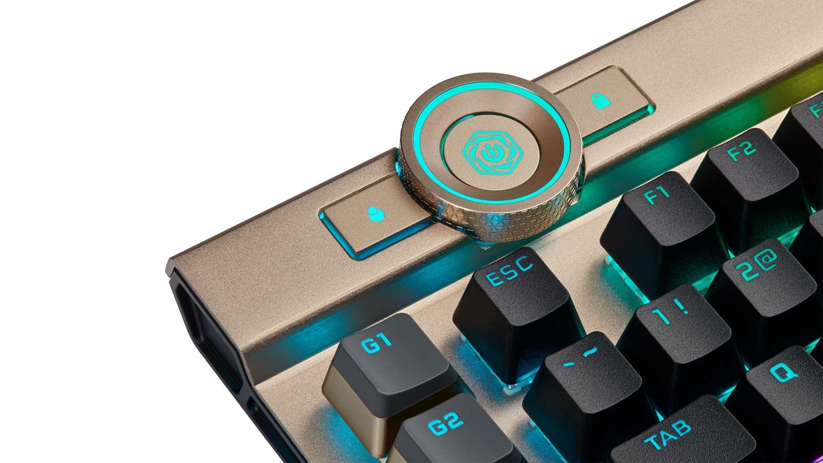 CORSAIR has released the K100 RGB OPX GOLD; optical mechanical