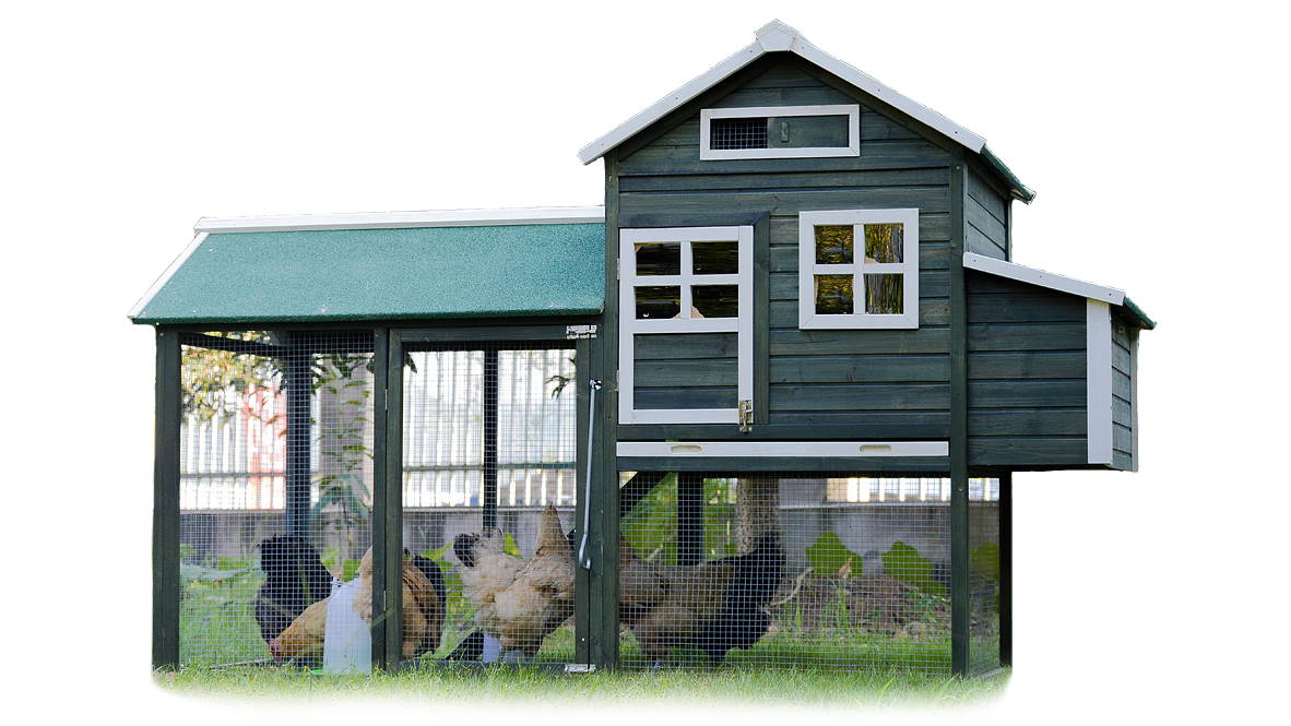 YES4PETS XL Chicken Coop Rabbit Hutch Guinea Pig Cage Ferret House - Green