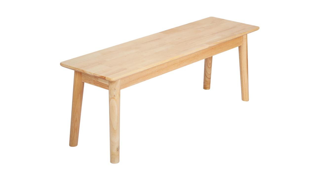 Levede Outdoor Wooden Kitchen Bench Chair - Natural